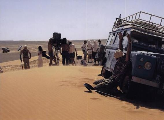 Jack Nicholson while shooting "The Passenger"